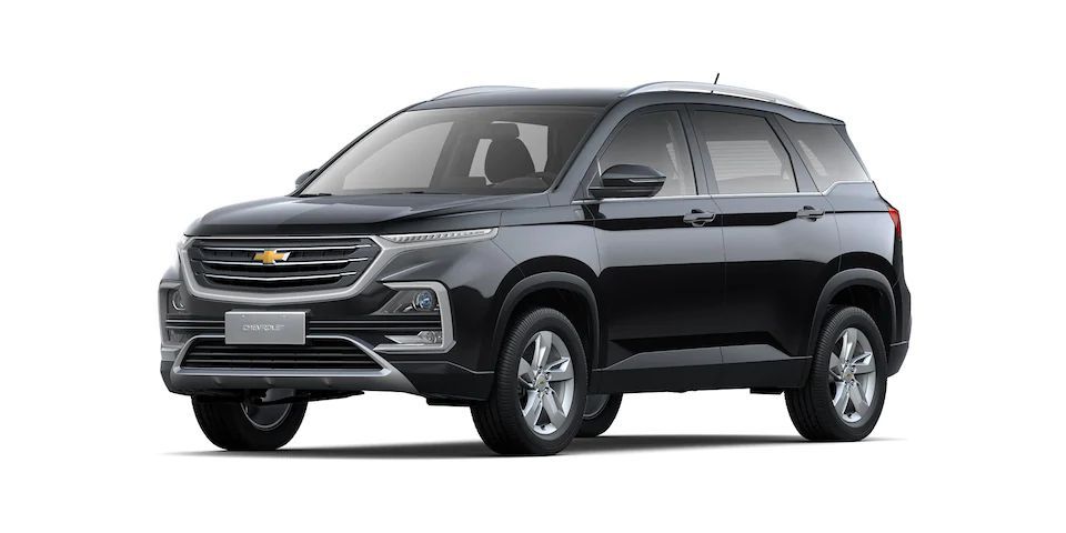 Captiva SUV Crossover Exterior color Exterior CGI: Front side view