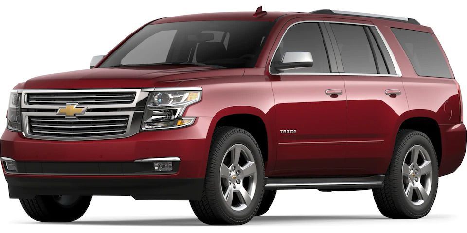 2019 Tahoe in Siren Red Tintcoat